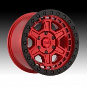 Black Rhino Reno Candy Red Custom Truck Wheels